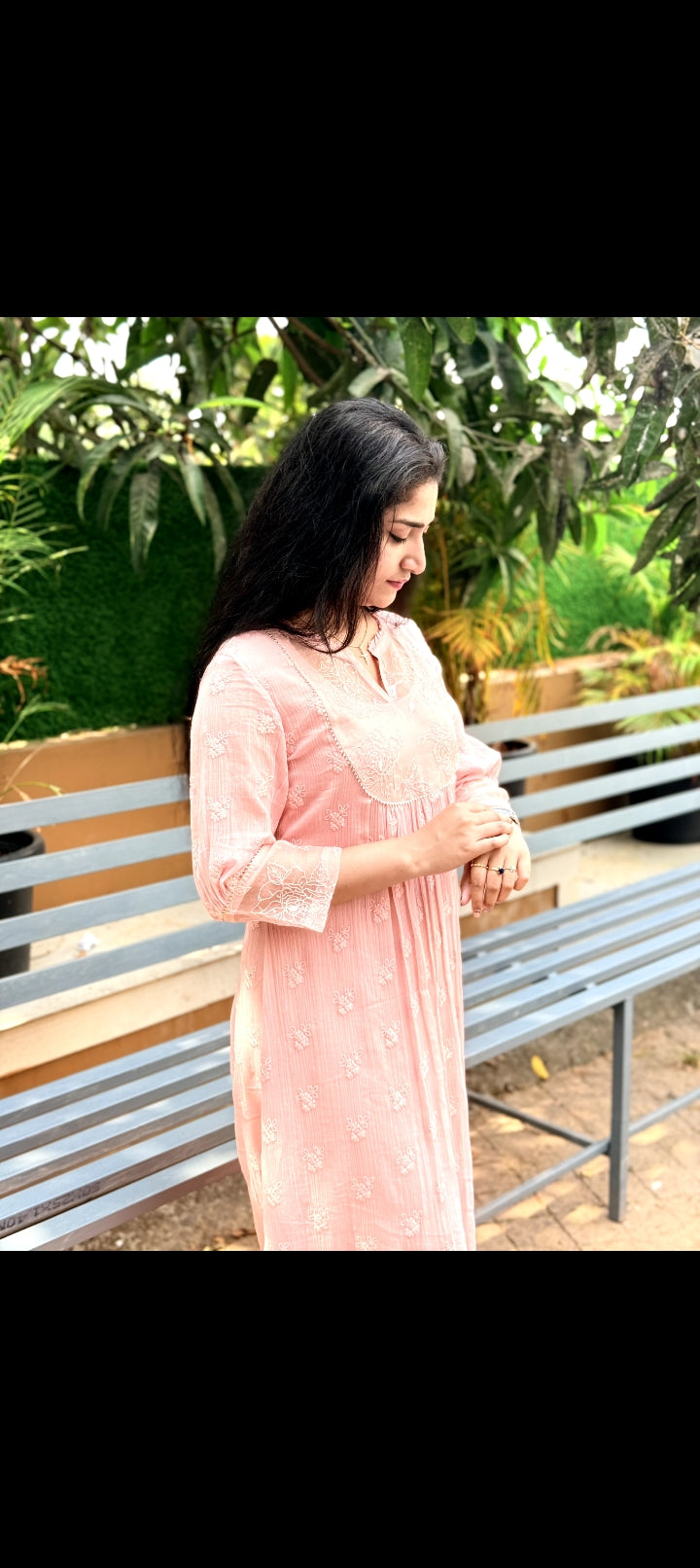 Blush Rose Tunic Dress by Yarah By Nita