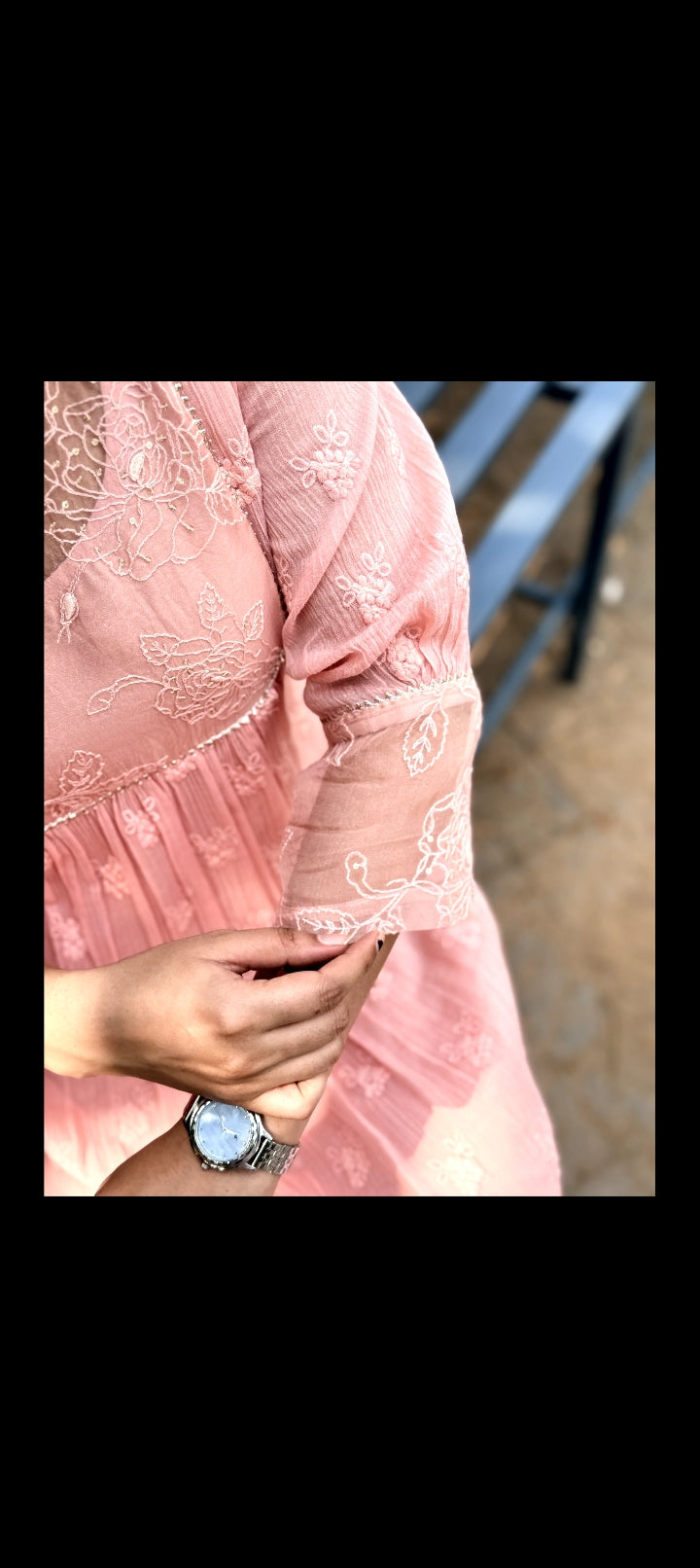 Blush Rose Tunic Dress, view 3