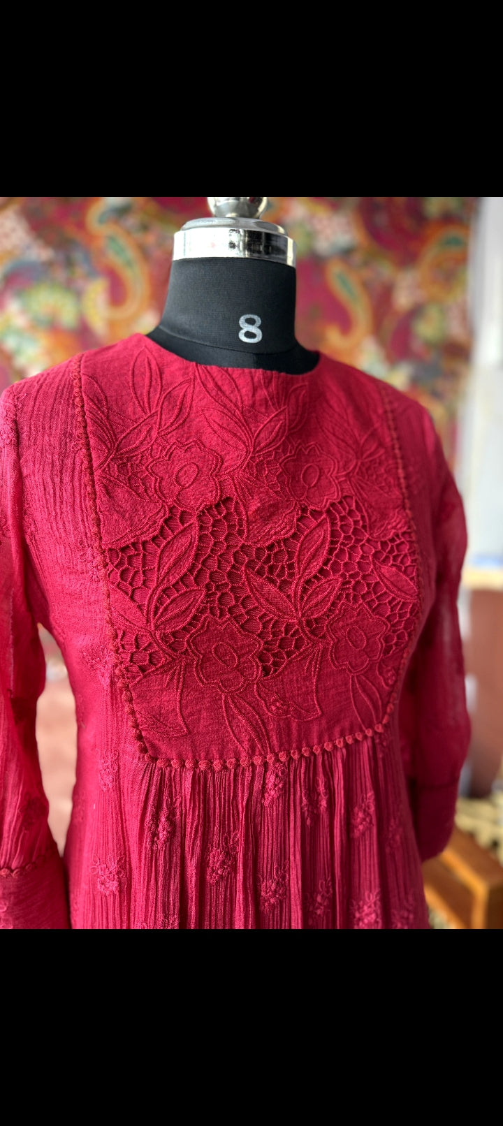 Queen Red Tunic Dress, view 2