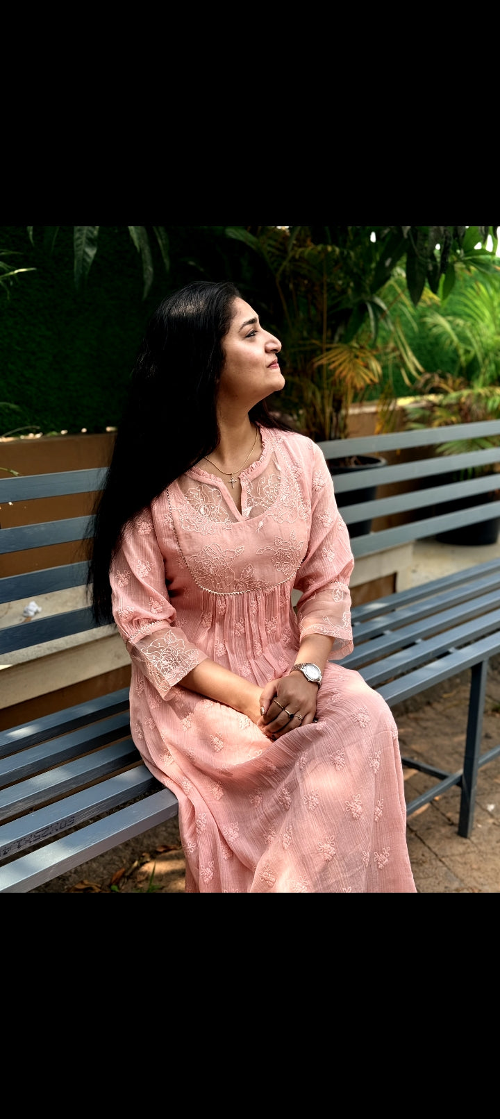Blush Rose Tunic Dress, view 4
