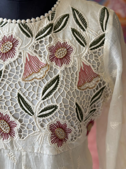 Cutwork Dress